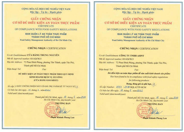 Điều kiện, thủ tục thành lập công ty sản xuất thực phẩm mới nhất 6 Đăng ký vệ sinh an toàn thực phẩm khi đăng ký thành lập công ty sản xuất thực phẩm