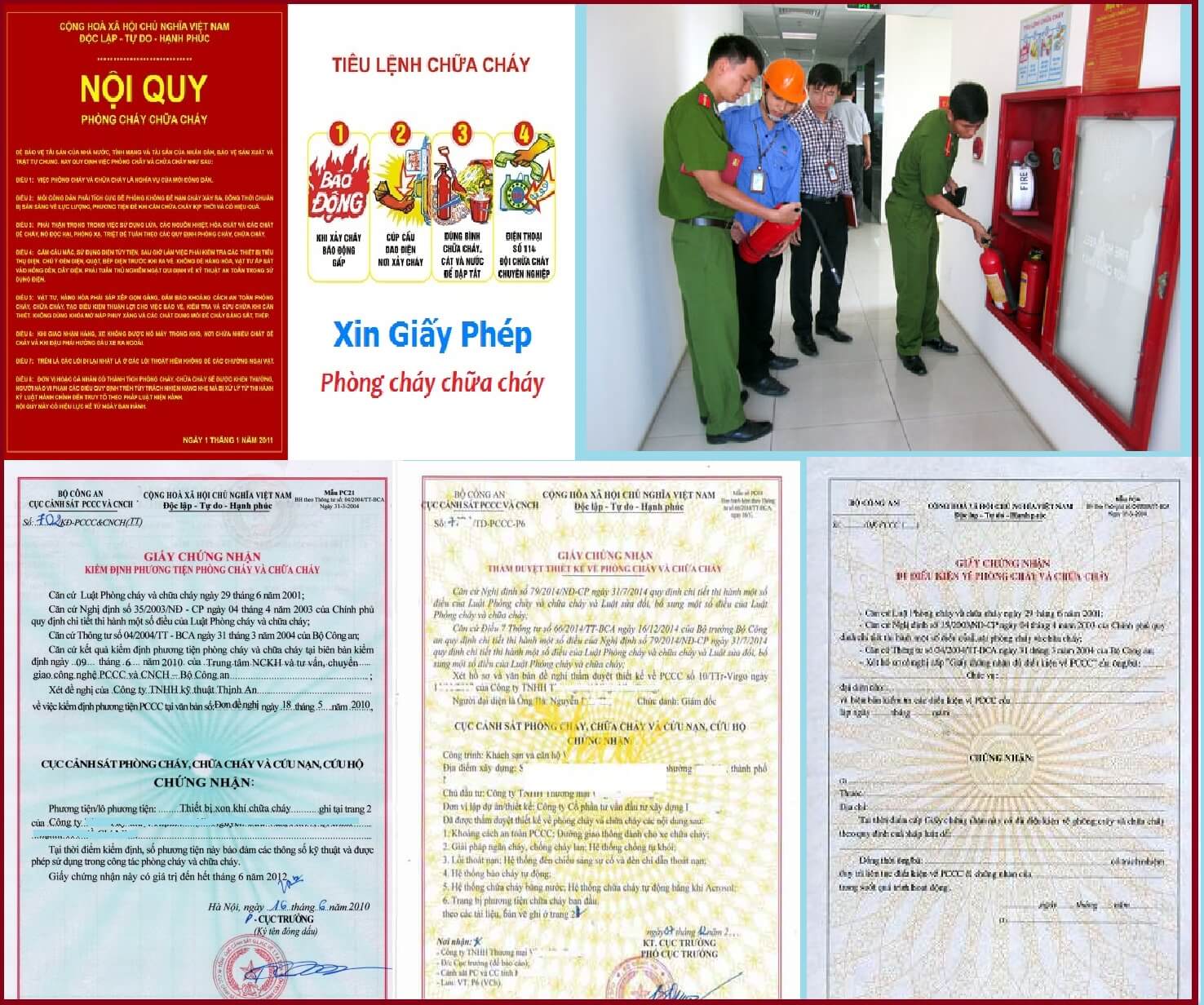 Điều kiện để tiến hành xin giấy phép phòng cháy chữa cháy